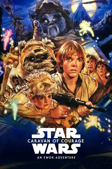 Plakat do filmu "Niebezpieczna wyprawa: Przygoda wsród Ewoków" #133204