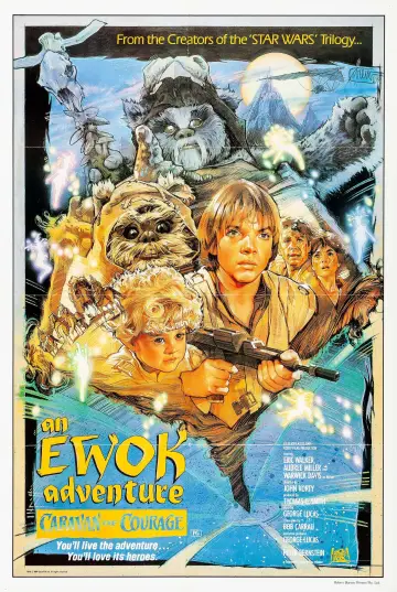 Plakat do filmu "Niebezpieczna wyprawa: Przygoda wsród Ewoków" #951691