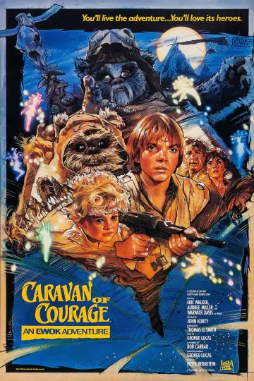 Plakat do filmu "Niebezpieczna wyprawa: Przygoda wsród Ewoków" #951695
