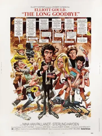 Plakat do filmu "Długie pożegnanie" #214859