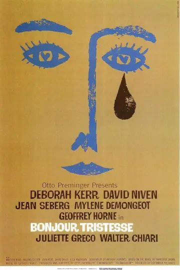 Plakat do filmu "Witaj smutku" #1086808