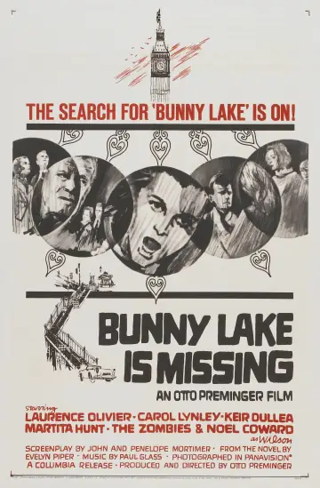 Plakat do filmu "Bunny Lake zaginęła" #1092720