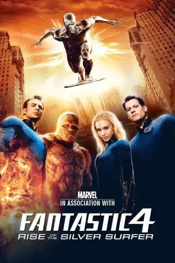 Plakat do filmu "Fantastyczna Czwórka. Narodziny Srebrnego Surfera" #634208