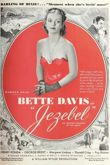 Plakat do filmu "Jezebel - Dzieje grzesznicy" #140655