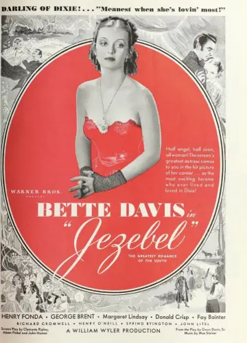 Plakat do filmu "Jezebel - Dzieje grzesznicy" #140657
