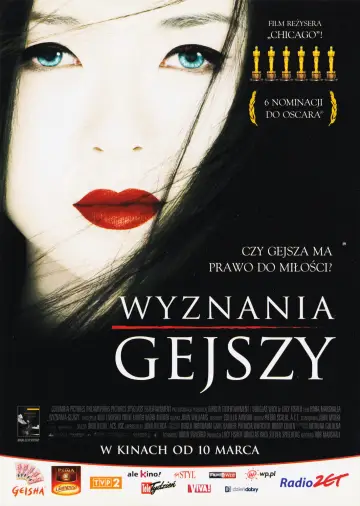 Plakat do filmu "Wyznania gejszy" #717839