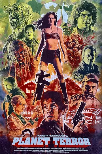 Plakat do filmu "Planet Terror" #702308