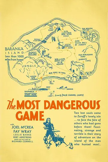 Plakat do filmu "The Most Dangerous Game" #1088420