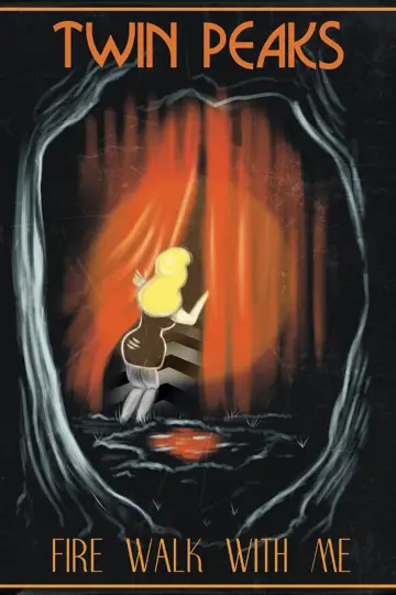 Plakat do filmu "Miasteczko Twin Peaks: Ogniu krocz za mną" #83655