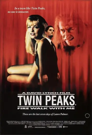 Plakat do filmu "Miasteczko Twin Peaks: Ogniu krocz za mną" #83693