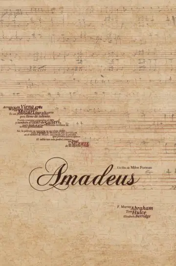 Plakat do filmu "Amadeusz" #1198924