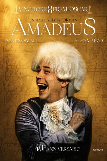 Plakat do filmu "Amadeusz" #1579327