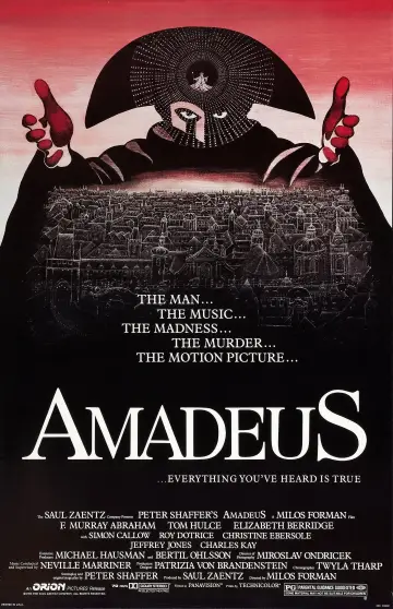 Plakat do filmu "Amadeusz" #1628089