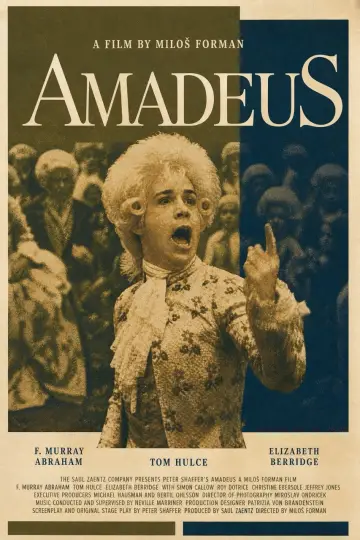 Plakat do filmu "Amadeusz" #1628091