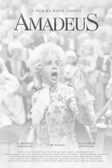 Plakat do filmu "Amadeusz" #1628098