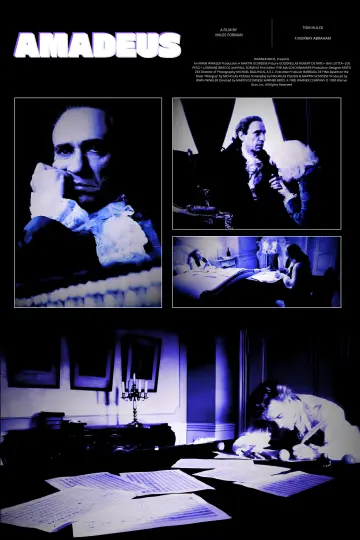 Plakat do filmu "Amadeusz" #1799302