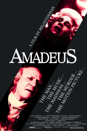 Plakat do filmu "Amadeusz" #1827501