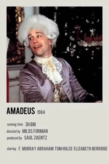 Plakat do filmu "Amadeusz" #1861763