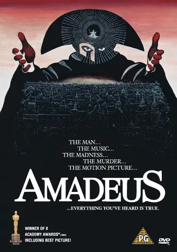 Plakat do filmu "Amadeusz" #92695