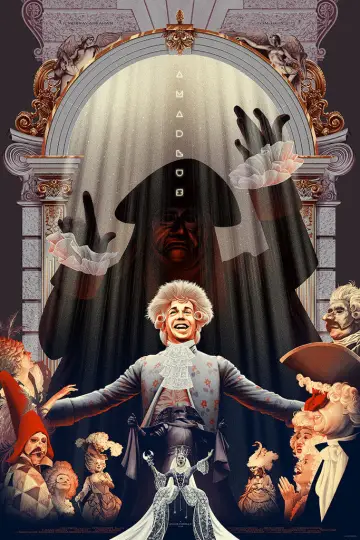 Plakat do filmu "Amadeusz" #92700