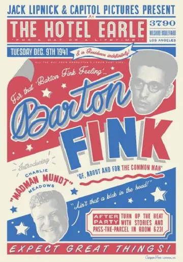 Plakat do filmu "Barton Fink" #895235