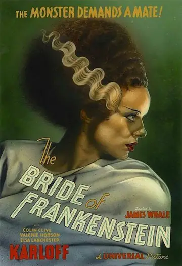 Plakat do filmu "Narzeczona Frankensteina" #114084