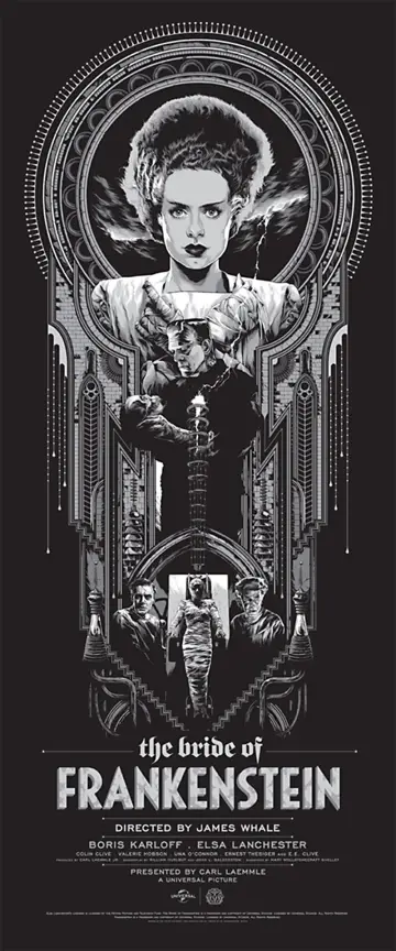 Plakat do filmu "Narzeczona Frankensteina" #114096