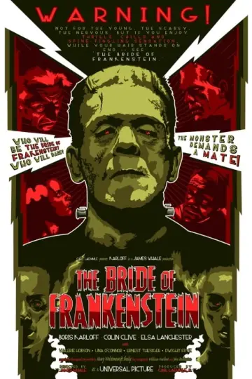 Plakat do filmu "Narzeczona Frankensteina" #114102