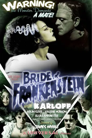 Plakat do filmu "Narzeczona Frankensteina" #114107