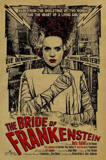Plakat do filmu "Narzeczona Frankensteina" #114111