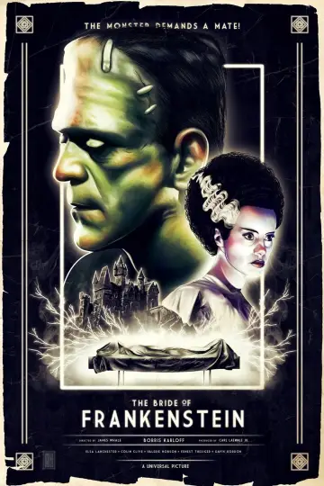 Plakat do filmu "Narzeczona Frankensteina" #114114
