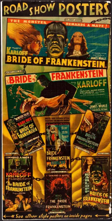 Plakat do filmu "Narzeczona Frankensteina" #114115