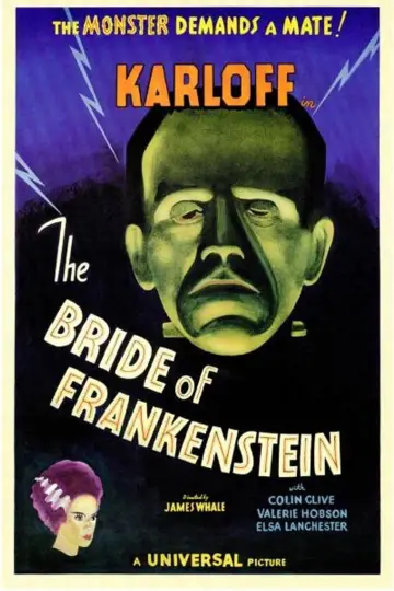 Plakat do filmu "Narzeczona Frankensteina" #114134
