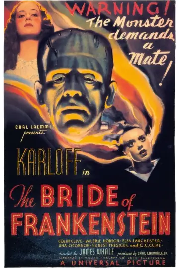 Plakat do filmu "Narzeczona Frankensteina" #416786
