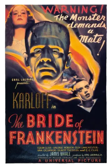 Plakat do filmu "Narzeczona Frankensteina" #416787