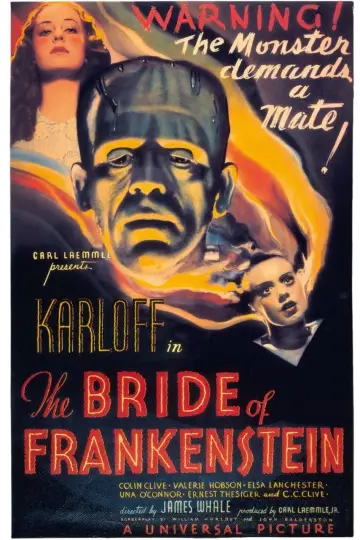 Plakat do filmu "Narzeczona Frankensteina" #416788