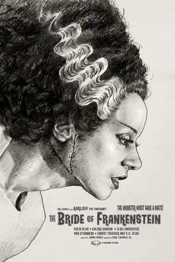Plakat do filmu "Narzeczona Frankensteina" #474567