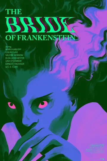 Plakat do filmu "Narzeczona Frankensteina" #474568