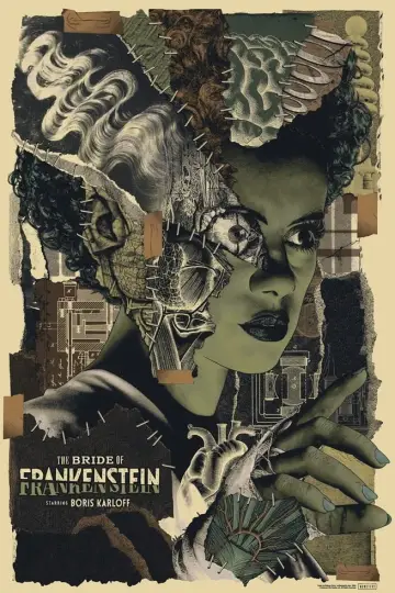 Plakat do filmu "Narzeczona Frankensteina" #897259