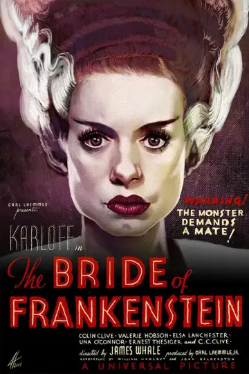 Plakat do filmu "Narzeczona Frankensteina" #897263