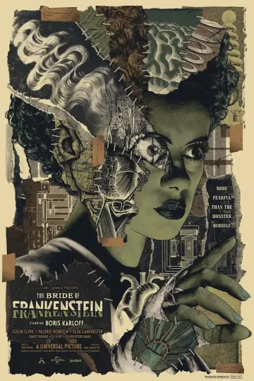 Plakat do filmu "Narzeczona Frankensteina" #897267