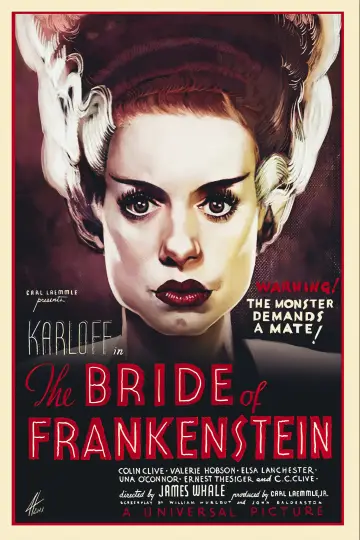 Plakat do filmu "Narzeczona Frankensteina" #897268