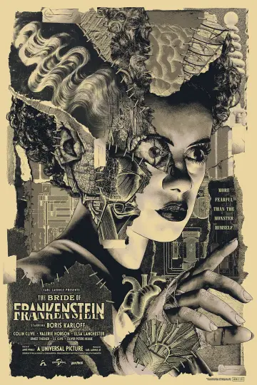 Plakat do filmu "Narzeczona Frankensteina" #897284