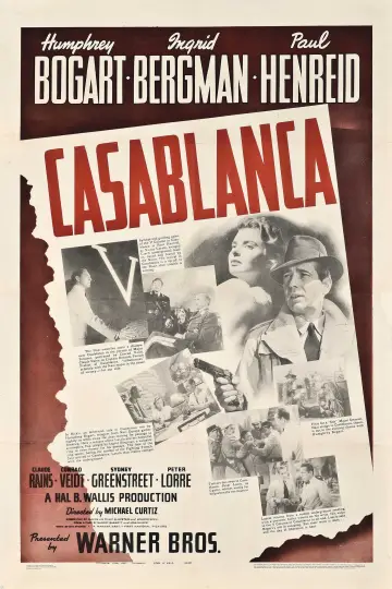 Plakat do filmu "Casablanca" #155902