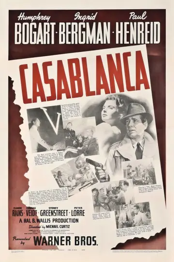 Plakat do filmu "Casablanca" #155913