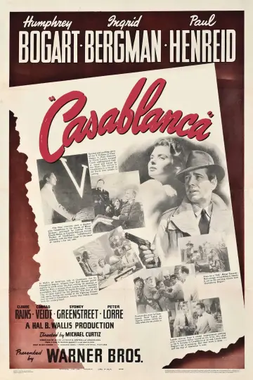 Plakat do filmu "Casablanca" #155918