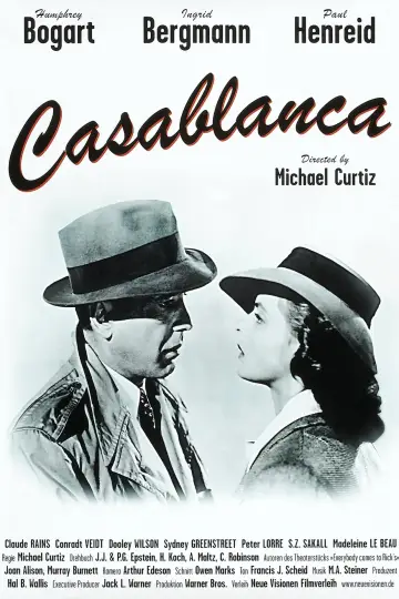 Plakat do filmu "Casablanca" #155921