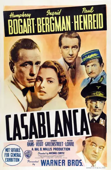 Plakat do filmu "Casablanca" #155925