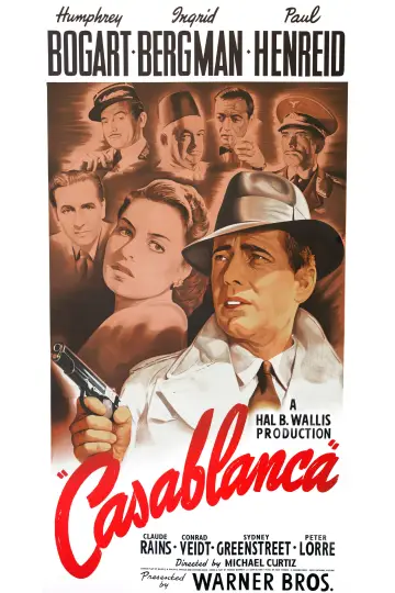 Plakat do filmu "Casablanca" #632583