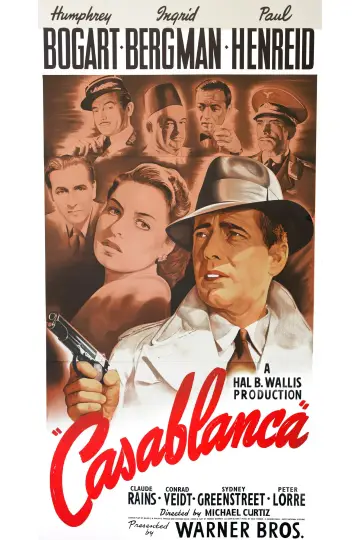 Plakat do filmu "Casablanca" #632585
